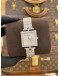 (LIKE NEW) VCA VAN CLEEF & ARPELS PAPILLON LADY 18K 750 WHITE GOLD FACTORY DIAMONDS REF HH22925 MOTHER OF PEARL DIAL 25MM X 25MM QUARTZ WATCH