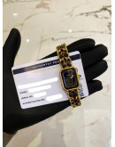 2020 CHANEL PREMIERE REF H0001 BLACK DIAL 26MM X 20MM QUARTZ WATCH