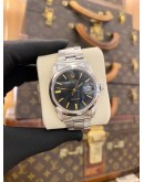 ROLEX OYSTERDATE PRECISION REF 6694 BLACK DIAL 34MM MANUAL WINDING WATCH