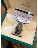 ROLEX OYSTERDATE PRECISION REF 6694 BLACK DIAL 34MM MANUAL WINDING WATCH