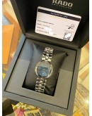 2010 RADO FLORENCE DATE REF 152.3716.4 BLUE DIAL 33MM QUARTZ WATCH