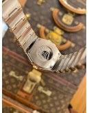 (LIKE NEW) 2022 OMEGA CONSTELLATION LADY TWO TONE 18K 750 YELLOW GOLD REF 123.20.27.60.02.004 SILVER DIAL 27MM QUARTZ WATCH -FULL SET-
