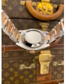 (LIKE NEW) 2016 ROLEX DATEJUST 31 HALF 18K 750 ROSE GOLD DIAMOND BEZEL REF 178341 CHOCOLATE DIAL 31MM AUTOMATIC WATCH -FULL SET-