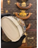 OMEGA CONSTELLATION LADY TWO TONE 18K 750 YELLOW GOLD REF 795.1243 MOTHER OF PEARL DIAL 22.5MM QUARTZ WATCH
