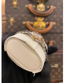 OMEGA CONSTELLATION LADY TWO TONE 18K 750 YELLOW GOLD REF 795.1243 MOTHER OF PEARL DIAL 22.5MM QUARTZ WATCH