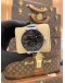 2014 LV LOUIS VUITTON TAMBOUR EVOLUTION GMT REF Q11561 BLACK DIAL 41MM AUTOMATIC WATCH -FULL SET-