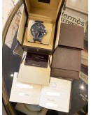 2014 LV LOUIS VUITTON TAMBOUR EVOLUTION GMT REF Q11561 BLACK DIAL 41MM AUTOMATIC WATCH -FULL SET-