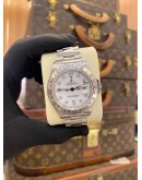 ROLEX EXPLORER II REF 16570 WHITE DIAL 40MM AUTOMATIC WATCH