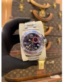 2021 LONGINES HYDROCONQUEST CHRONOGRAPH REF L3.690.4.03.6 BLUE DIAL 41MM QUARTZ WATCH -FULL SET-