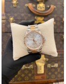 (LIKE NEW) 2013 HAMILTON JAZZMASTER VIEWMATIC TWO TONE REF H32305191 SILVER DIAL 34MM AUTOMATIC WATCH -FULL SET-