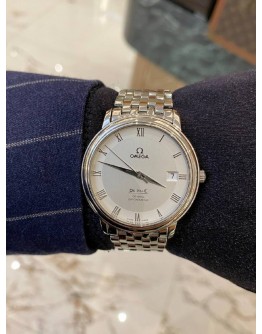 (LIKE NEW) 2014 OMEGA DE VILLE QUARTZ 34.4MM QUARTZ WATCH -FULL SET-