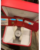 (LIKE NEW) 2014 OMEGA DE VILLE QUARTZ 34.4MM QUARTZ WATCH -FULL SET-