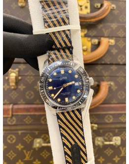 (BRAND NEW) 2024 ORIS DIVERS SIXTY FIVE REF 01 733 7720 4035 BLUE DIAL 42MM AUTOMATIC WATCH -FULL SET-