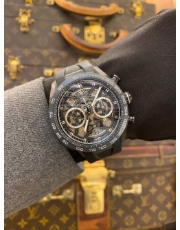 2024 TAG HEUER CARRERA CHRONOGRAPH EXTREME SPORT REF CBU2080 SKELETON DIAL 44MM AUTOMATIC WATCH -FULL SET-