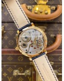 (LIKE NEW) 2019 MAURICE LACROIX MASTERPIECE 18K 750 ROSE GOLD REF MP6208 WHITE DIAL 43MM AUTOMATIC WATCH