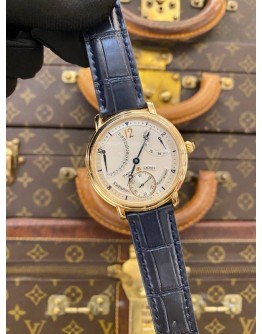(LIKE NEW) 2019 MAURICE LACROIX MASTERPIECE 18K 750 ROSE GOLD REF MP6208 WHITE DIAL 43MM AUTOMATIC WATCH