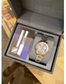 (UNUSED) 2025 TAG HEUER AQUARACER LADY REF WBP1415 ICE BLUE DIAL 30MM QUARTZ WATCH -FULL SET-