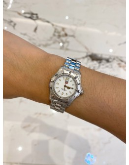 2006 TAG HEUER PROFESSIONAL 2000 LADIES REF WK1311 WHITE DIAL 28MM QUARTZ WATCH -FULL SET-