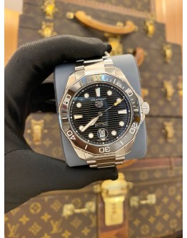 2023 TAG HEUER AQUARACER 300M DATE REF WBP201A BLACK DIAL 43MM AUTOMATIC WATCH -FULL SET-