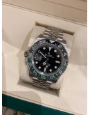 (LIKE NEW) 2016 ROLEX GMT-MASTER ll DATE UPGRADE SPRITE REF 116710LN BLACK DIAL 40MM AUTOMATIC WATCH