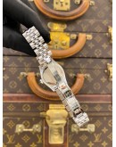 (UNUSED) 2013 ROLEX LADY DATEJUST DIAMOND JUBILEE REF 179174 SILVER DIAL 26MM AUTOMATIC WATCH -FULL SET-