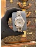 (LIKE NEW) 2016 TAG HEUER AQUARACER WAY1313 MOTHER OF PEARL DIAMOND DIAL 32MM QUARTZ WATCH