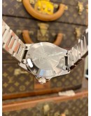(LIKE NEW) 2016 TAG HEUER AQUARACER WAY1313 MOTHER OF PEARL DIAMOND DIAL 32MM QUARTZ WATCH
