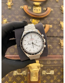 (UNUSED) 2024 OMEGA SPEEDMASTER PROFESSIONAL MOONWATCH PANDA CHRONOGRAPH REF 310.30.42.50.04.001 WHITE DIAL 42MM AUTOMATIC WATCH -FULL SET-