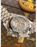 (UNUSED) 2024 OMEGA SPEEDMASTER PROFESSIONAL MOONWATCH PANDA CHRONOGRAPH REF 310.30.42.50.04.001 WHITE DIAL 42MM AUTOMATIC WATCH -FULL SET-