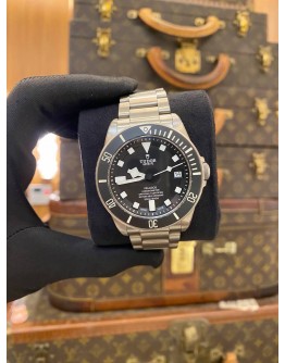 (LIKE NEW) 2024 TUDOR PELAGOS TITANIUM 25600 BLACK DIAL 42MM AUTOMATIC WATCH