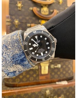 (LIKE NEW) 2024 TUDOR PELAGOS TITANIUM 25600 BLACK DIAL 42MM AUTOMATIC WATCH