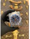 (LIKE NEW) 2017 TAG HEUER FORMULA 1 ORANGE HAND REF WAZ1010 BLUE DIAL 43MM QUARTZ WATCH -FULL SET-