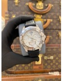 (LIKE NEW) 2010 TAG HEUER AQUARACER 300M CHRONOGRAPH CAF101 WHITE DIAL 44MM QUARTZ WATCH