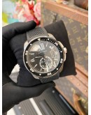 2015 CARTIER CALIBRE DE CARTIER DIVER REF 3729 BLACK ROMAN NUMERALS DIAL 42MM AUTOMATIC WATCH -FULL SET-