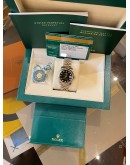 (LIKE NEW) 2017 ROLEX DATEJUST 31 18K 750 YELLOW GOLD JUBILEE REF 178273 BLACK DIAMOND DIAL 31MM AUTOMATIC WATCH -FULL SET-