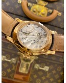 (LIKE NEW) 2017 JAEGER-LECOULTRE MASTER EIGHT DAYS 18K 750 ROSE GOLD REF 146.2.17 WHITE DIAL 41.5MM X 50MM AUTOMATIC WATCH 