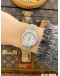 2003 ROLEX OYSTER PERPETUAL DATE DIAMOND BEZEL REF 69174 WHITE DIAL 26MM AUTOMATIC WATCH