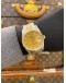ROLEX DATEJUST 36 HALF 18K 750 YELLOW GOLD JUBILEE DIAMOND REF 16233 CHAMPAGNE DIAMOND DIAL 36MM AUTOMATIC WATCH