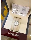 2026 LONGINES LA GRANDE CLASSIQUE REF L4.209.4.05.2 MOTHER OF PEARL DIAL 24MM QUARTZ WATCH -FULL SET-
