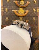 (LIKE NEW) 2017 CORUM ADMIRAL’S CUP CHALLENGER CHRONOGRAPH LIMITED EDITION 01.0007 WHITE DIAL 42MM AUTOMATIC WATCH