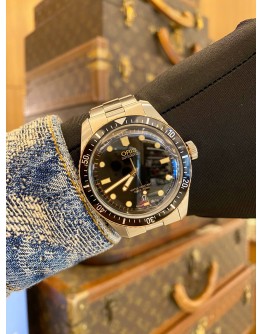 (LIKE NEW) 2019 ORIS DIVERS SIXTY-FIVE REF. 01 733 7707 4354 BLACK DIAL 40MM AUTOMATIC WATCH -FULL SET- 