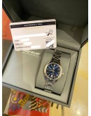 (LIKE NEW) 2023 TAG HEUER CARRERA LADY DATE WBN2411 BLUE DIAL 29MM AUTOMATIC WATCH