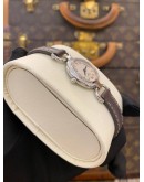 (LIKE NEW) 2020 LONGINES EQUESTRIAN DIAMONDS L6.129.0 WHITE ROMAN DIAL 23.5MM QUARTZ WATCH