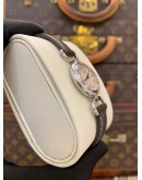 (LIKE NEW) 2020 LONGINES EQUESTRIAN DIAMONDS L6.129.0 WHITE ROMAN DIAL 23.5MM QUARTZ WATCH