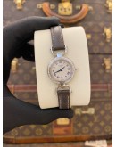(LIKE NEW) 2020 LONGINES EQUESTRIAN DIAMONDS L6.129.0 WHITE ROMAN DIAL 23.5MM QUARTZ WATCH