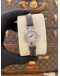 (LIKE NEW) 2020 LONGINES EQUESTRIAN DIAMONDS L6.129.0 WHITE ROMAN DIAL 23.5MM QUARTZ WATCH