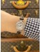 (LIKE NEW) 2020 LONGINES EQUESTRIAN DIAMONDS L6.129.0 WHITE ROMAN DIAL 23.5MM QUARTZ WATCH