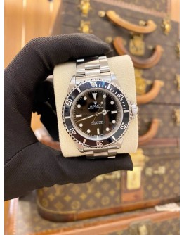 (LIKE NEW) 2006 ROLEX SUBMARINER BLACK DIAL REF. 14060 40MM AUTOMATIC WATCH