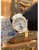 (LIKE NEW) 2012 CHOPARD HAPPY SPORT HAPPY MICKEY MICKEY MOUSE FLOATING DIAMONDS REF. 288524-3005 MOTHER OF PEARL DIAL 42MM QUARTZ WATCH