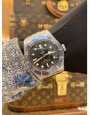 (LIKE NEW) 2023 TUDOR BLACK BAY BLUE REF. 79230 BLACK DIAL 41MM AUTOMATIC WATCH